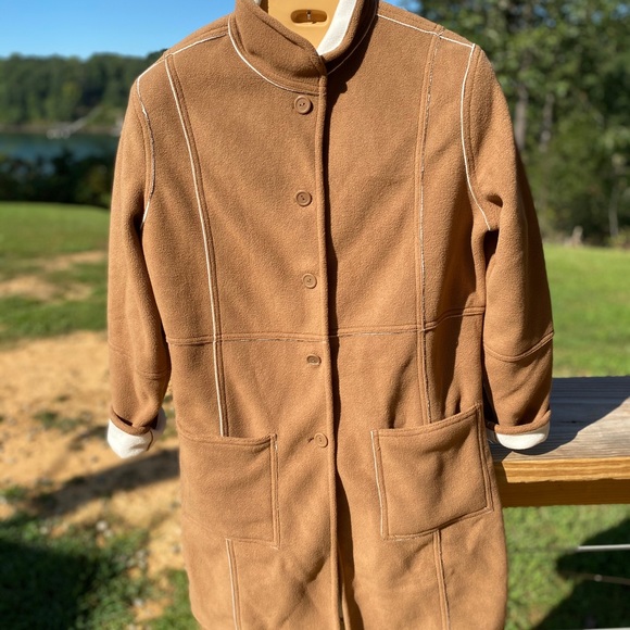 Susan Graver Reversible Fleece Jacket 